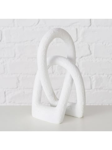 Boltze Decoratief object "Tetrys" wit - (B)12 x (H)20 x (D)8 cm