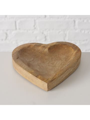 Boltze 2-delige set: serveerschalen "Amira" lichtbruin