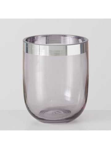 Boltze Windlicht ''Zilla'' in Transparent - (H)11 x Ø 9 cm