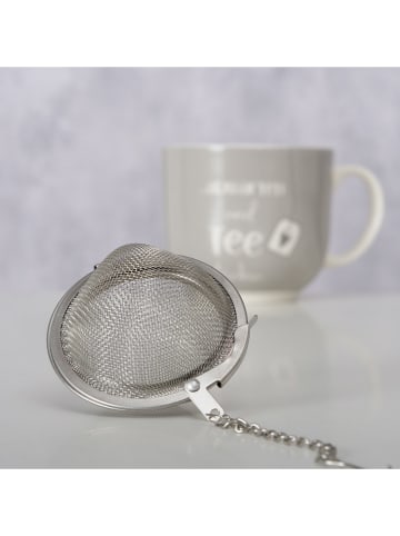 Boltze 2tlg. Set: Kaffeetasse & Filter in Grau