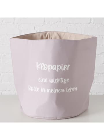 Boltze Vorratsbeutel "Nova" in Hellgrau - (H)33 cm