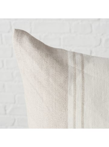 Boltze Kissen "Linel" in Creme - (L)30 x (B)50 cm