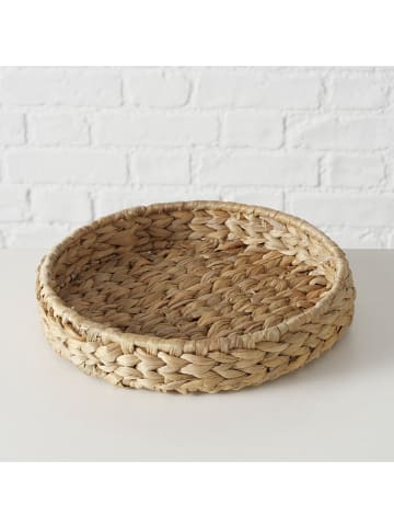 Boltze 2er-Set: Tabletts "Cado" in Hellbraun