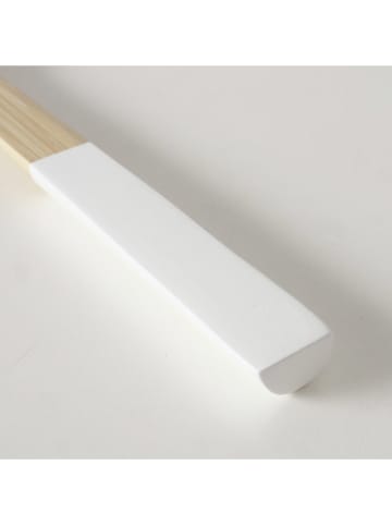 Boltze 2-delige saladebestekset "Bambo" beige/wit - (L)29 cm