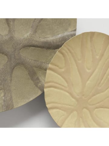 Boltze Dekoracja ścienna "Radix" w kolorze beżowo-brązowym - 56 x 34 cm