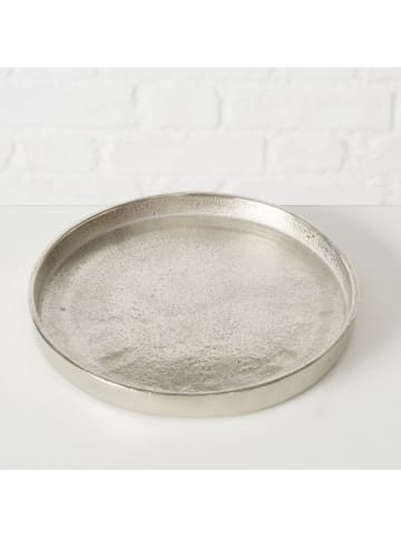 Boltze 2er-Set: Tabletts "Valomi" in Silber