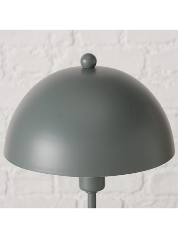 Boltze Lampa stołowa "Petunia" w kolorze szarym - wys. 41 cm