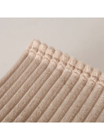 Boltze Woondeken "Hygge" beige - (L)180 x (B)130 cm