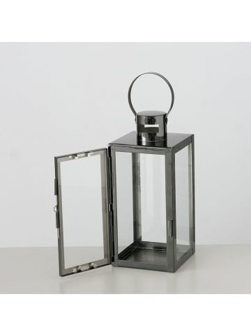 Boltze 2er-Set: Laternen "Caruso" in Silber