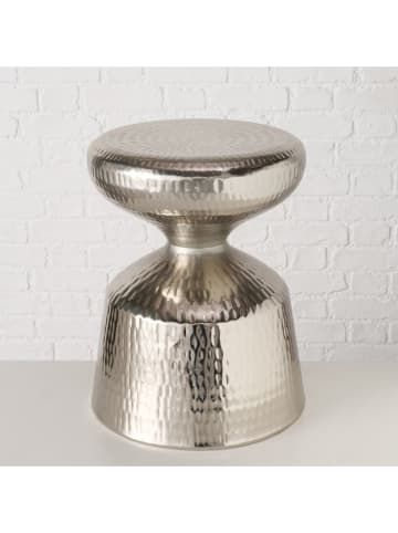 Boltze Stolik "Dipa" w kolorze srebrnym - wys. 49 cm