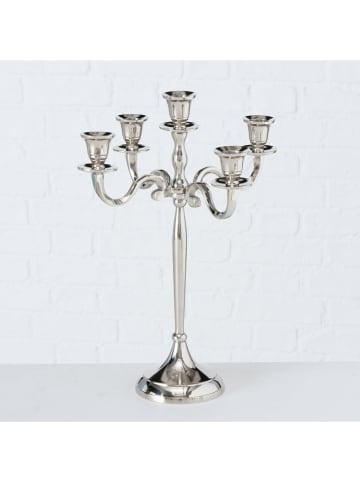 Boltze Kerzenleuchter "Victoria" in Silber - (H)39,5 cm