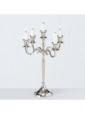 Boltze Kerzenleuchter "Victoria" in Silber - (H)39,5 cm
