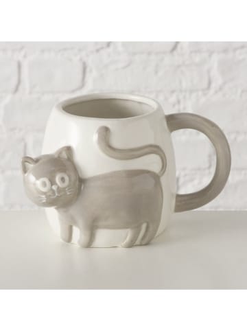 Boltze Kop "Mollie" wit/grijs - 400 ml