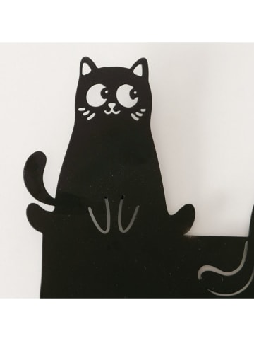 Boltze Kapstok "Mollie" zwart - (L)43,5 cm