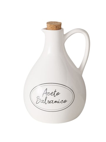 Boltze 2-częściowy zestaw "Cucina" w kolorze białym - wys. 20 x Ø 16 cm