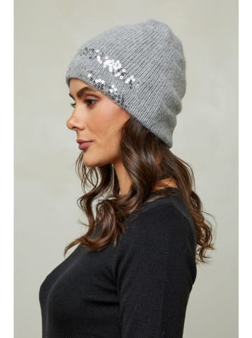Soft Cashmere Mütze in Grau