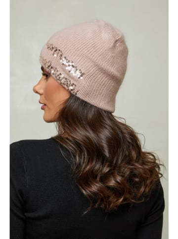 Soft Cashmere Czapka w kolorze jasnoróżowym