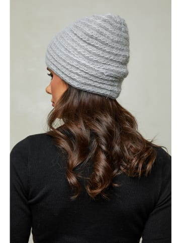 Soft Cashmere Mütze in Grau