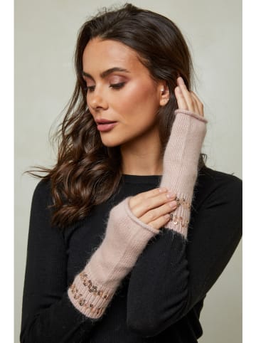 Soft Cashmere Rękawiczki w kolorze jasnoróżowym