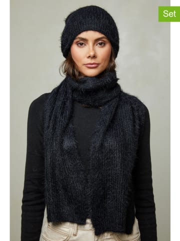 Soft Cashmere 2-częściowy zestaw w kolorze czarnym