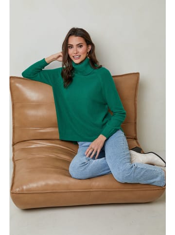 Soft Cashmere Coltrui groen