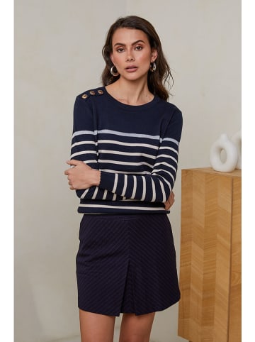 Soft Cashmere Pullover in Dunkelblau