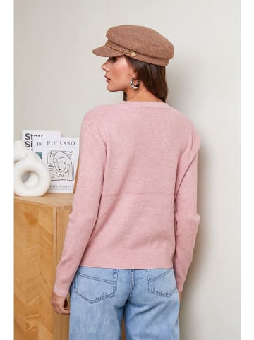 Soft Cashmere Sweter w kolorze jasnoróżowym