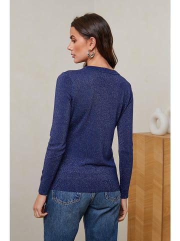 Soft Cashmere Pullover in Dunkelblau