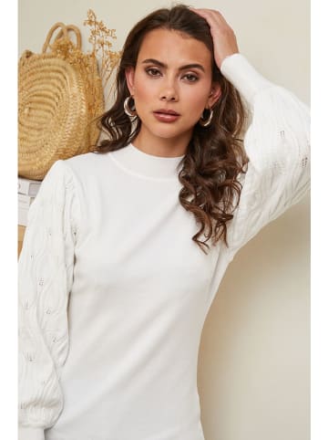 Soft Cashmere Sweter w kolorze białym