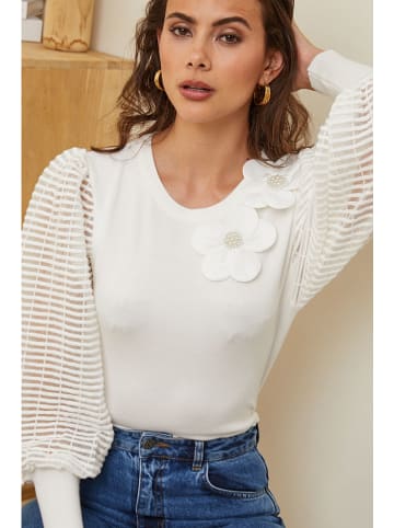 Soft Cashmere Trui wit