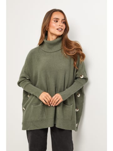 Soft Cashmere Golf w kolorze khaki