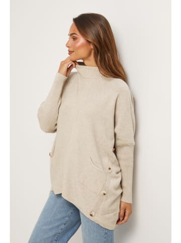 Soft Cashmere Sweter w kolorze beżowym