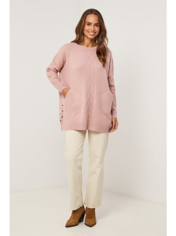 Soft Cashmere Trui lichtroze
