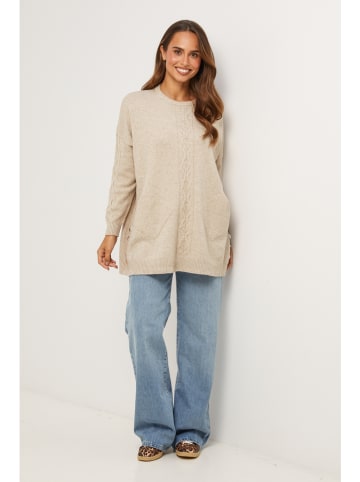 Soft Cashmere Trui taupe