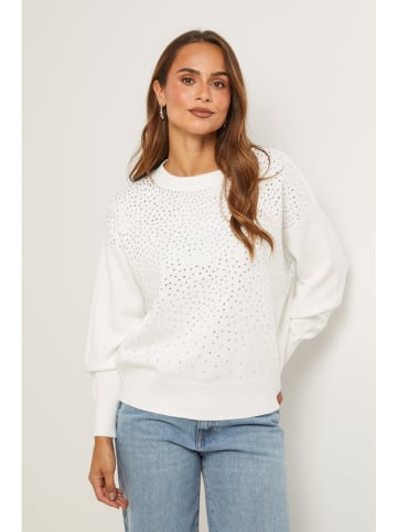 Soft Cashmere Pullover in Weiß