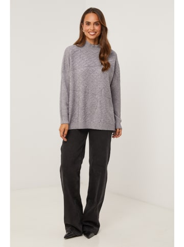 Soft Cashmere Rollkragenpullover in Grau