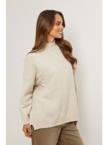 Soft Cashmere Golf w kolorze szarobrązowym