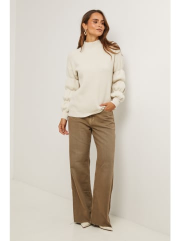 Soft Cashmere Sweter w kolorze kremowym