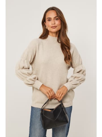 Soft Cashmere Sweter w kolorze beżowym