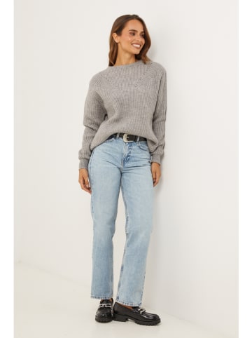 Soft Cashmere Sweter w kolorze szarym