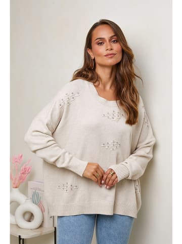 Soft Cashmere Sweter w kolorze kremowym