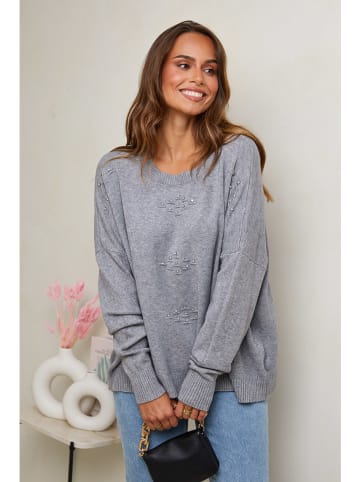 Soft Cashmere Pullover in Grau
