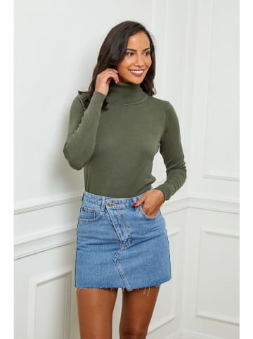 L'armoire de Suzette Rollkragenpullover in Khaki