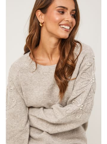 Soft Cashmere Trui taupe