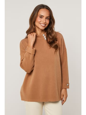 Soft Cashmere Sweter w kolorze jasnobrązowym