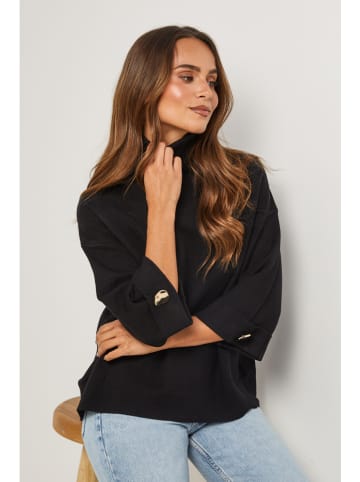 Soft Cashmere Golf w kolorze czarnym