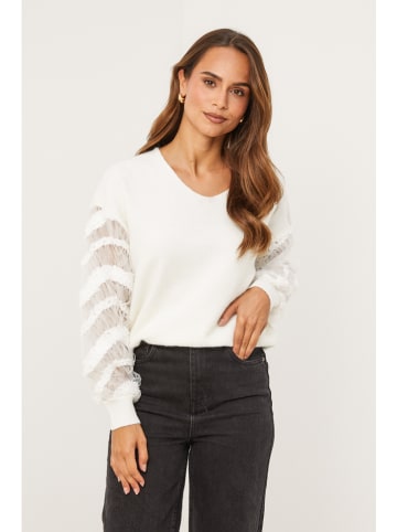 Soft Cashmere Sweter w kolorze białym