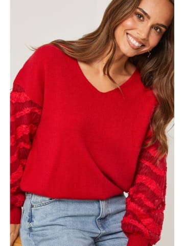 Soft Cashmere Sweter w kolorze czerwonym