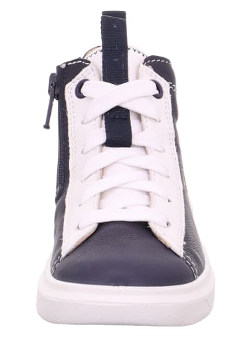 superfit Leder-Stiefeletten "Cosmo" in Dunkelblau