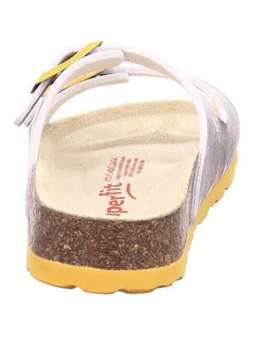 superfit Slippers antraciet/oranje